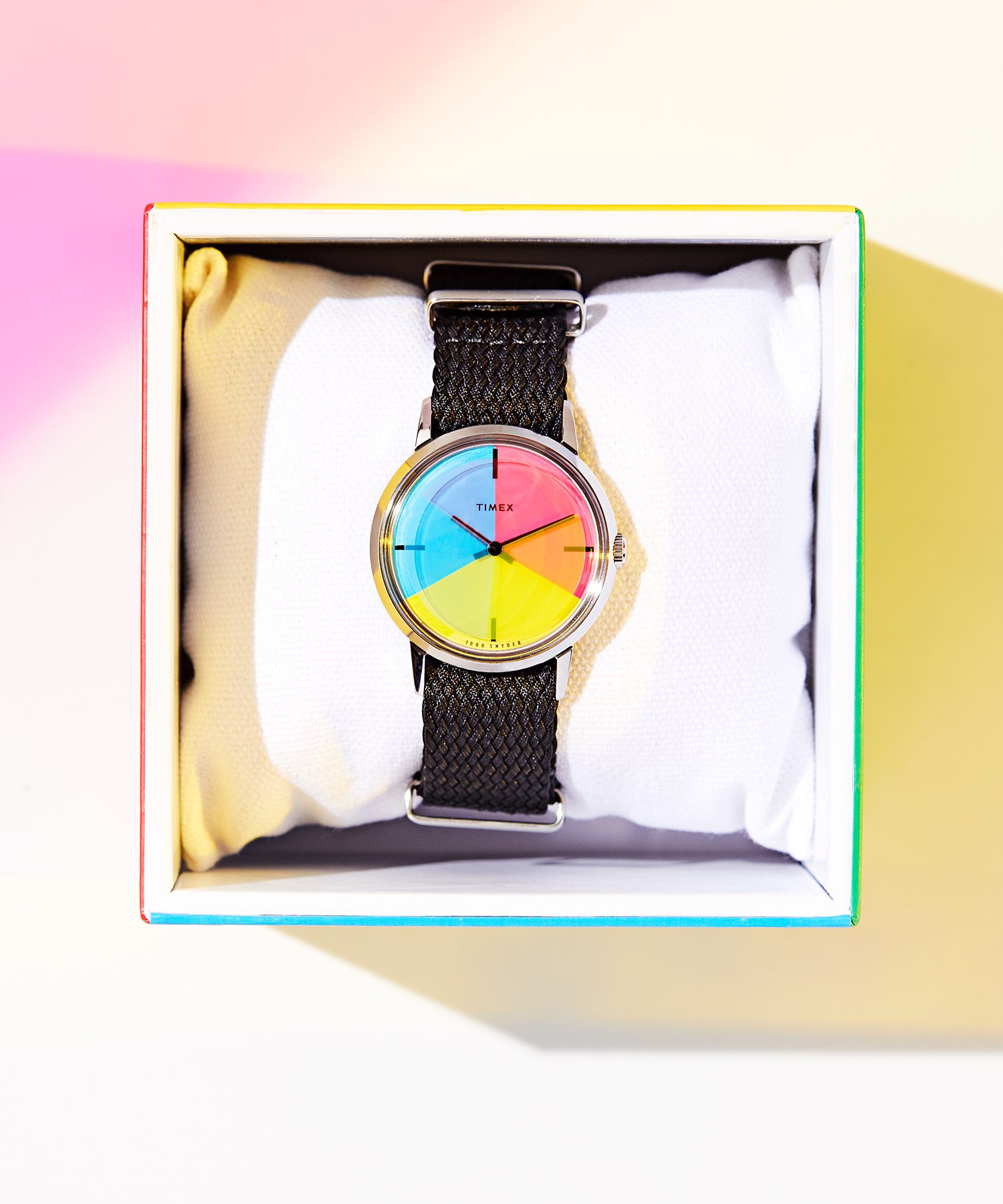 Timex best sale multicolor watch