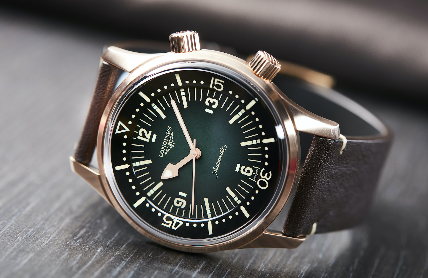 HANDS ON The Longines Legend Diver Bronze makes warm metals cool