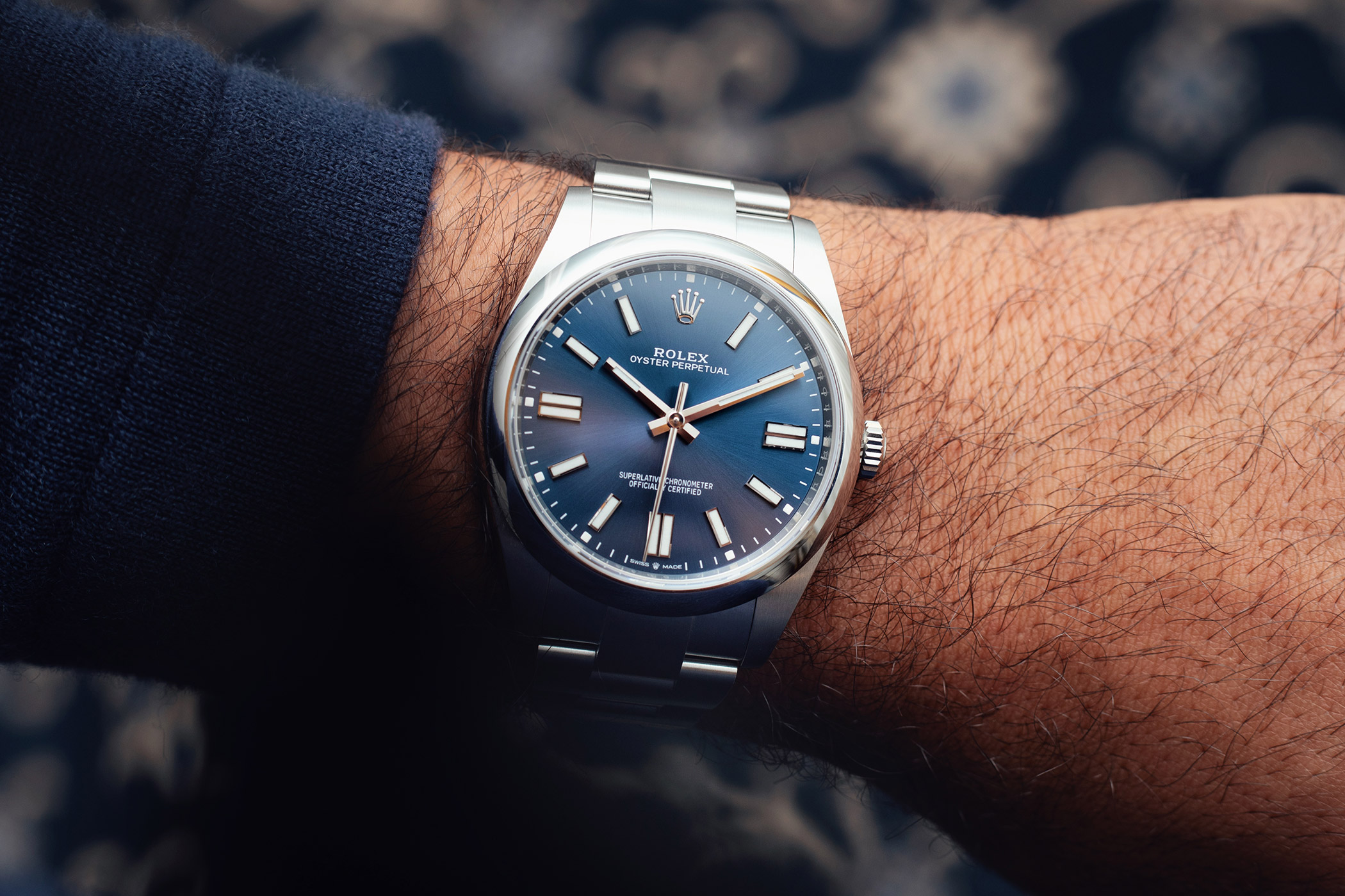 Five wildly desirable alternatives to the blue dial Rolex Oyster Perpetual  41 - Time and Tide Watches