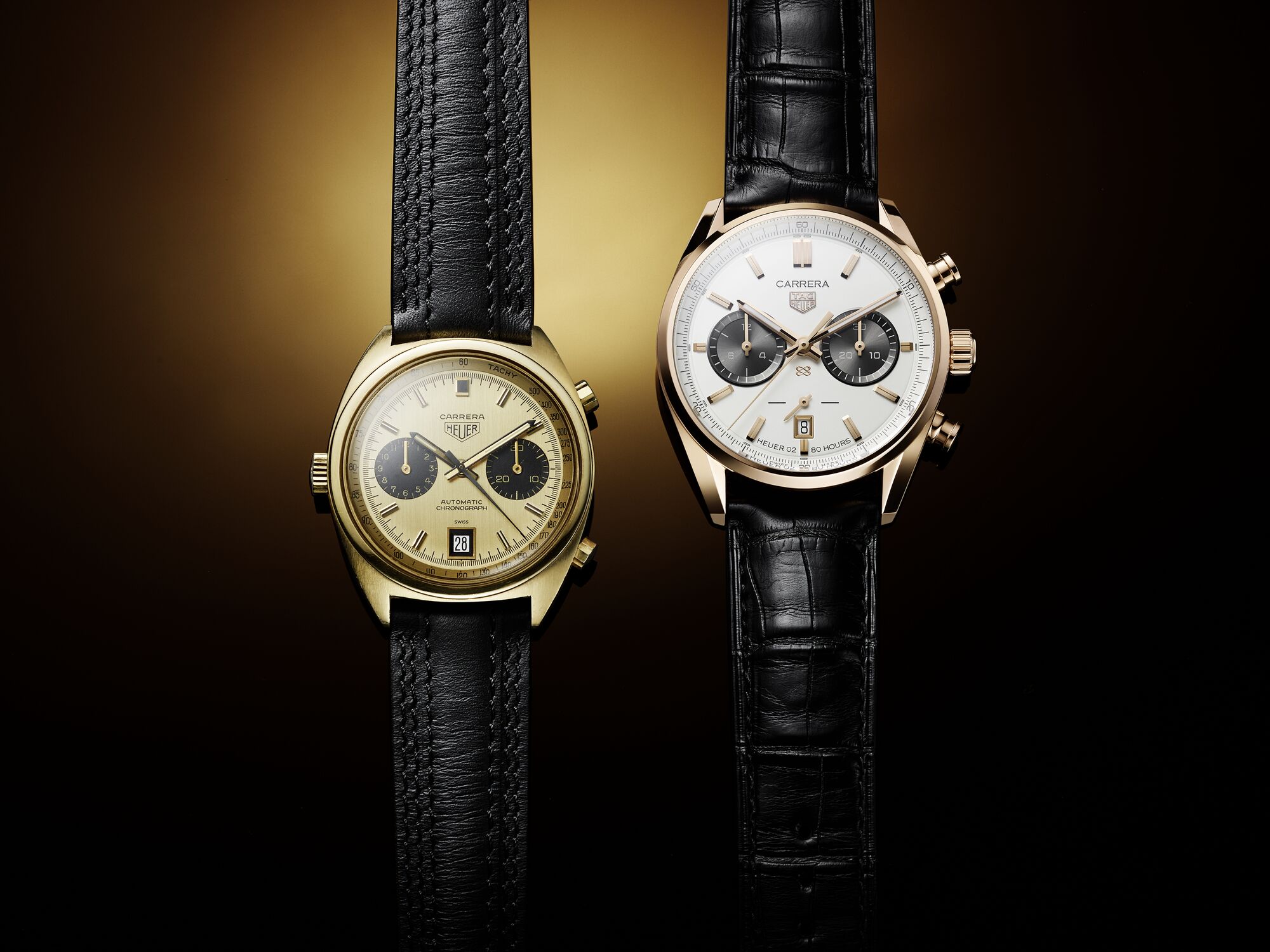 INTRODUCING: Staying golden with the TAG Heuer Carrera Chronograph Jack  Heuer Birthday Gold Limited Edition - Time and Tide Watches