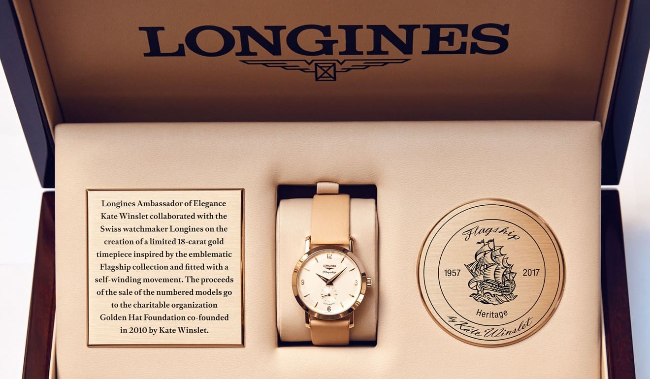 VIDEO: Longines is auctioning 3 Flagship Heritage watches online – bid, win and Kate Winslet will personally give it to you