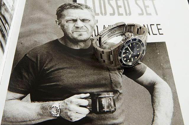RECOMMENDED READING: Steve McQueen and the watches he wore