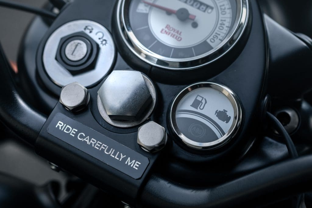 We are giving away a Royal Enfield Stealth Black Time+Tide Special Edition Motorcycle, enter on Monday