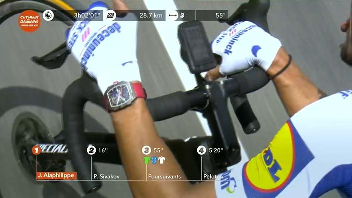 Tour de France cyclist spotted racing with a $168,000 Richard Mille on his wrist