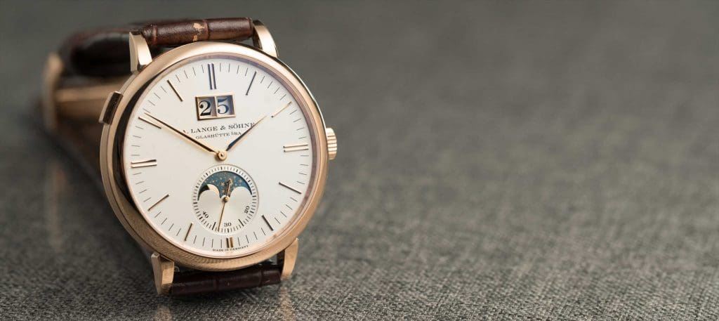 GONE IN 60 SECONDS: The A. Lange & Söhne Saxonia Moonphase video review
