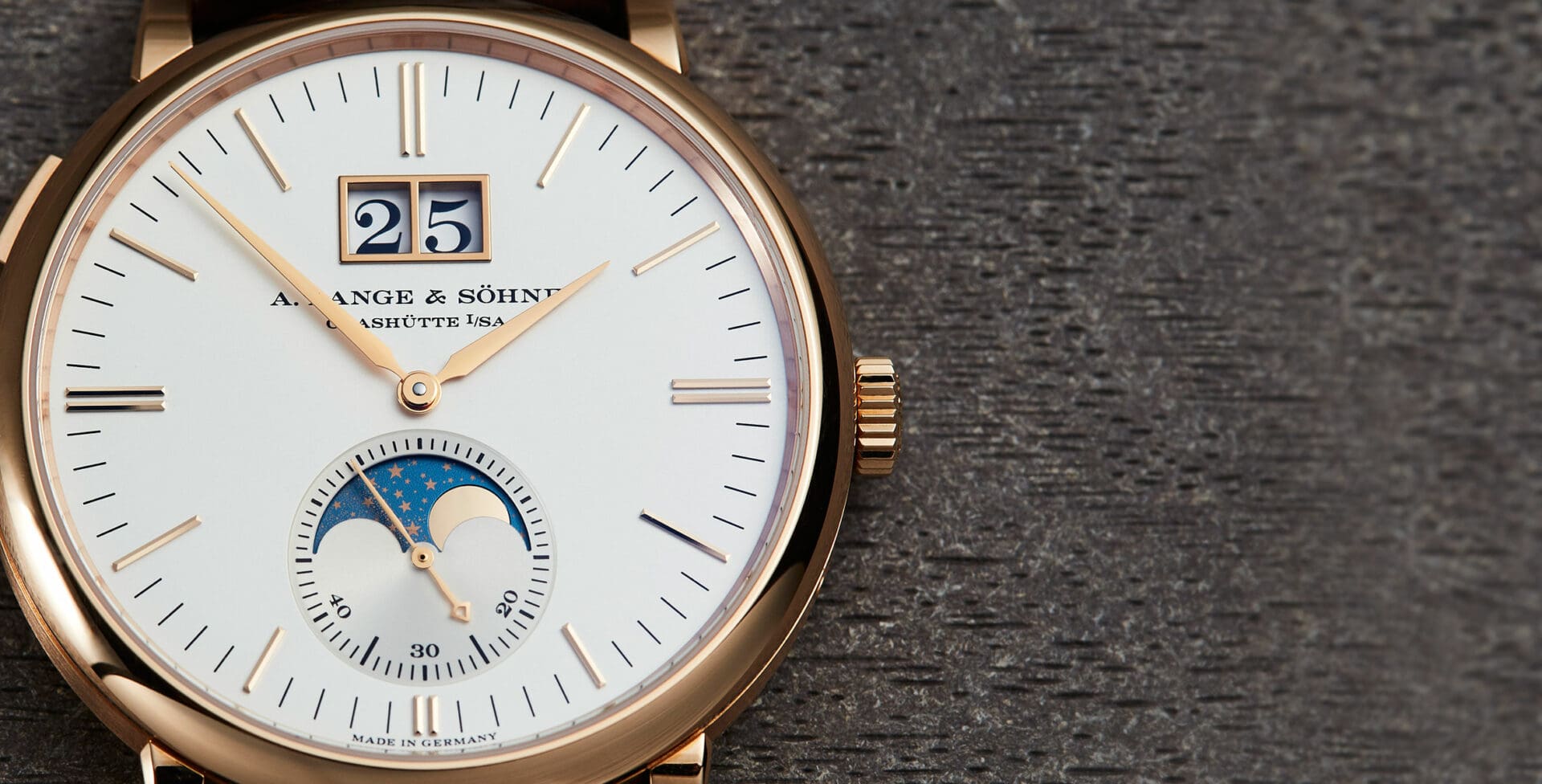 HANDS-ON: The moonlit symphony that is the A. Lange & Söhne Saxonia Moonphase