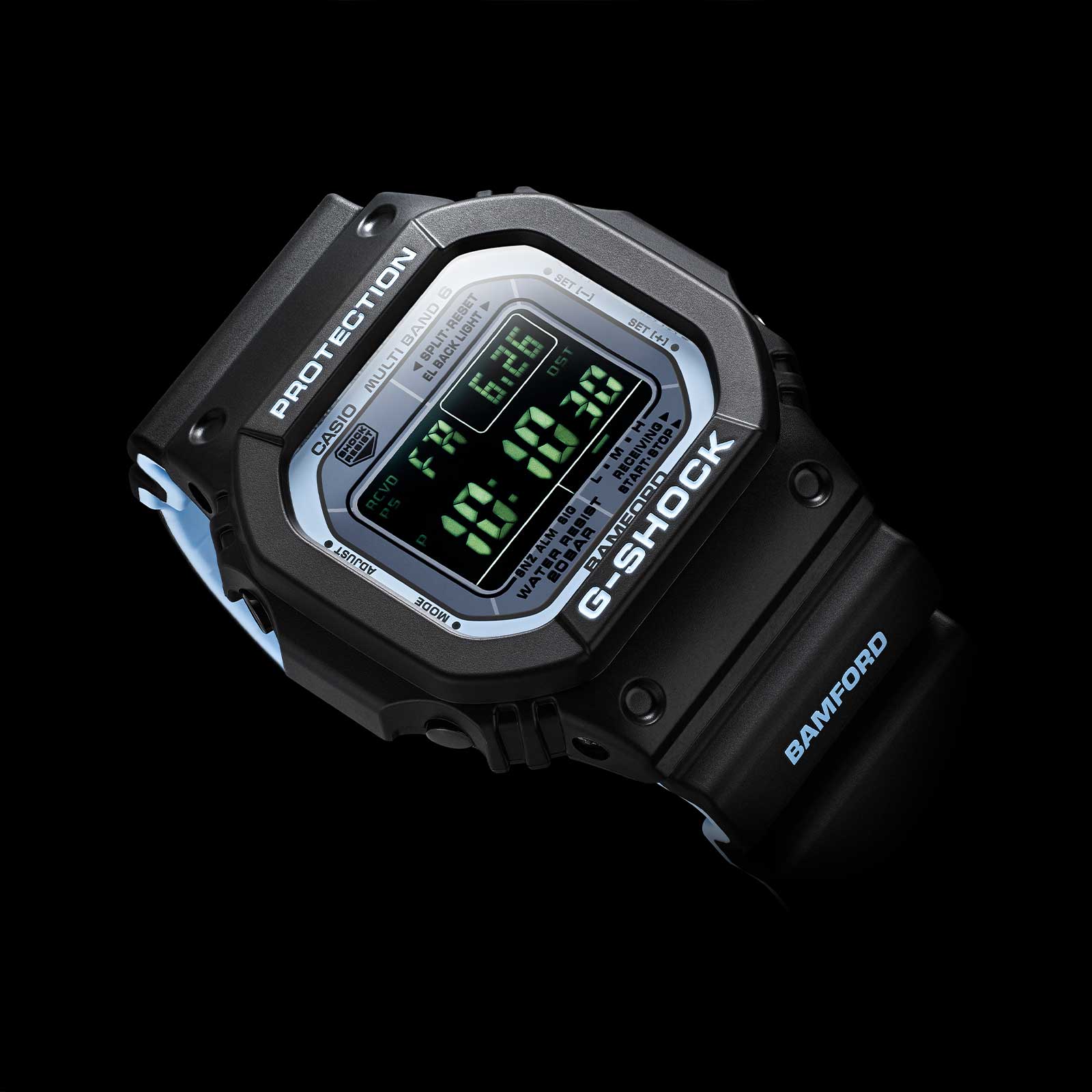 The baby blue and black Bamford G-SHOCK 5610 sold out in 6 minutes, which sucks, because it’s great