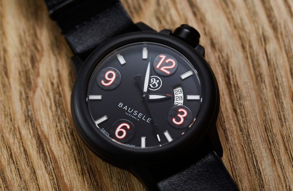 HANDS-ON: The Bausele Pilot All Black –  a value packed ceramic pilot with a twist