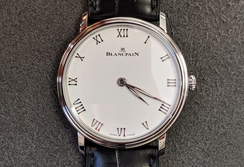 HANDS-ON: Dressy but not delicate, the Blancpain Villeret Extra Flat 6605 
