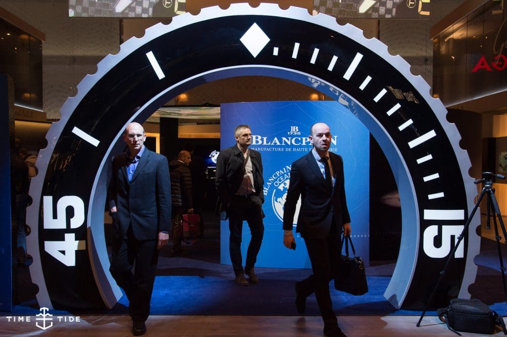 VIDEO: The Blancpain Ocean Commitment exhibition at Baselworld