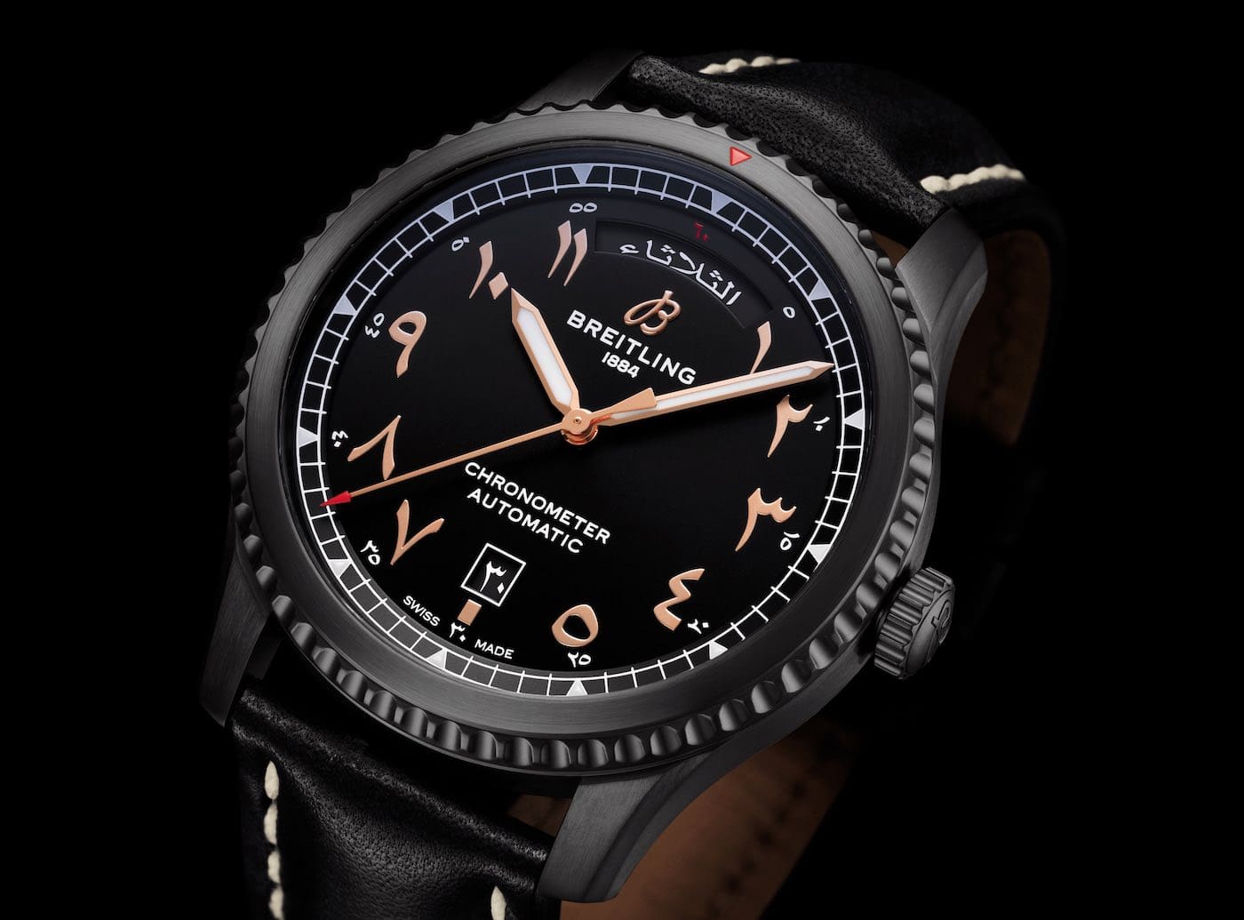 INTRODUCING: The Breitling Aviator 8 Day & Date 41 Etihad Airways Limited Edition