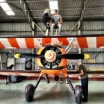 EDITOR’S PICK: That time I walked on the wings of a Breitling bi-plane above Sydney Harbour for GQ