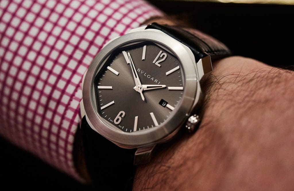 HANDS-ON: Gorgeous and grey – the Bulgari Octo Roma