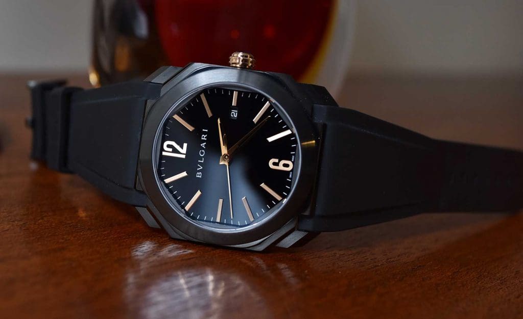 GONE IN 60 SECONDS: Come to the Dark Side with the Bulgari Octo Ultranero