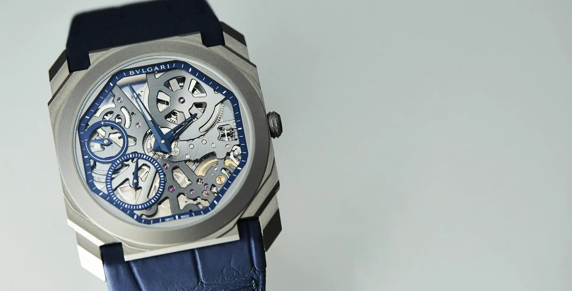 IN-DEPTH: The Bulgari Octo Finissimo Skeleton Titanium Blue - Time and Tide  Watches