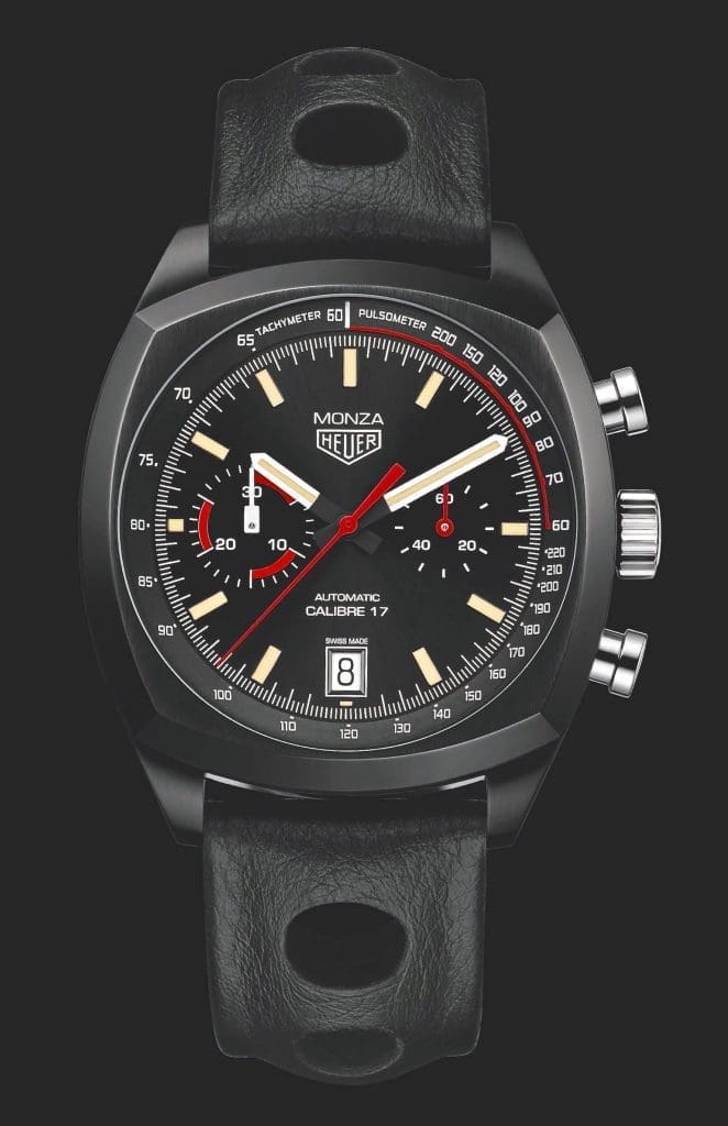 INTRODUCING: The TAG Heuer Monza CR2080, the legend is black