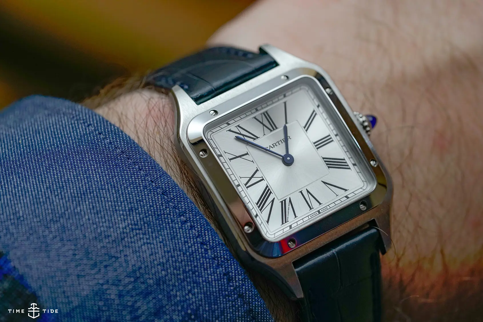 The Cartier Santos-Dumont is a lesson in distilled elegance