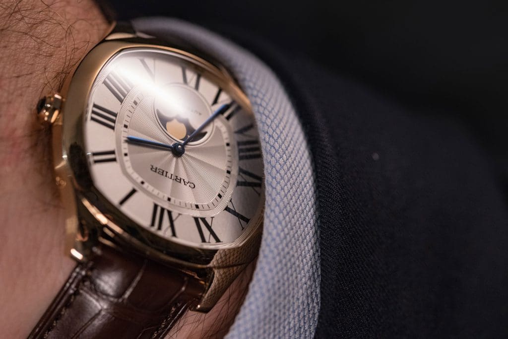 EDITOR’S PICK: Worth suiting up for – the Cartier Drive de Cartier Moon Phases