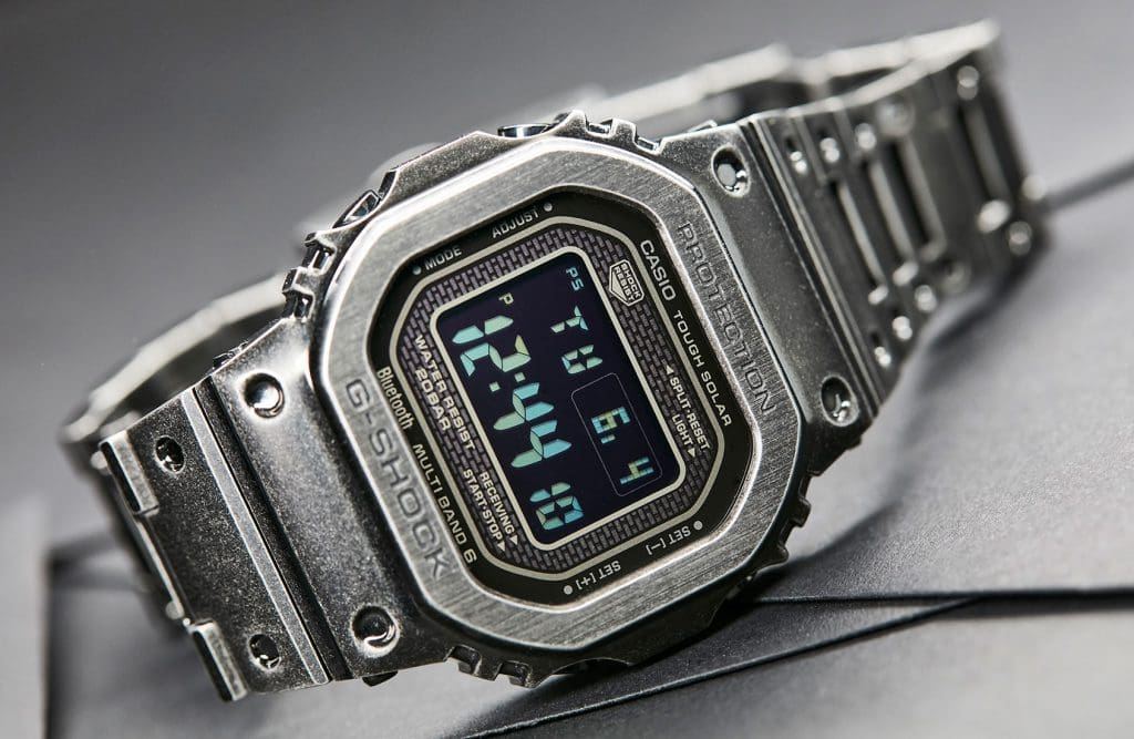 The ultimate dad-watch for the COVID-lockdown trenches is the Full Metal G-Shock GMW-B5000V