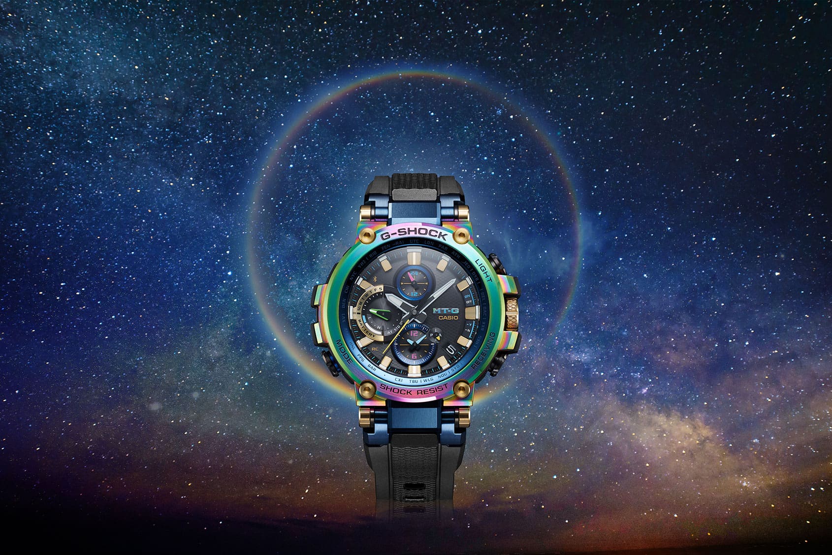 INTRODUCING: Casio’s MTG-B1000RB is somewhere way over the rainbow