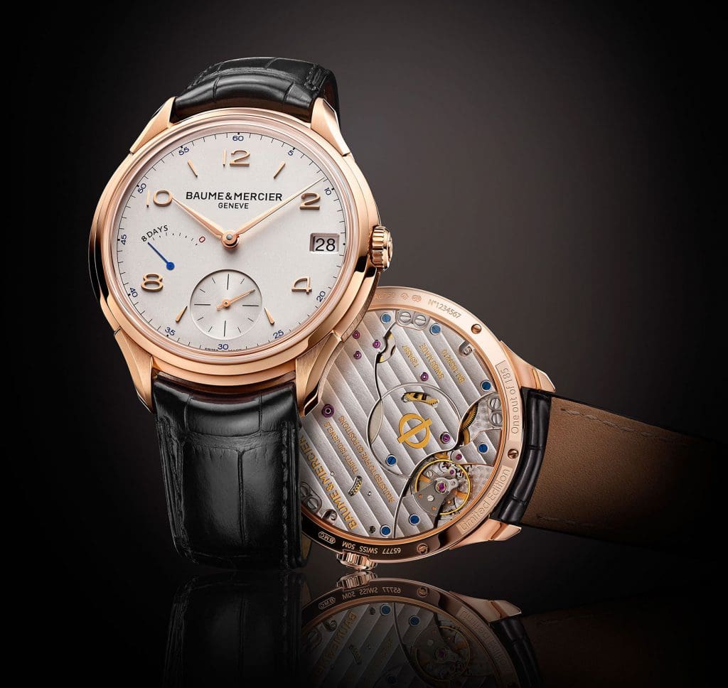NEW MODEL: The Baume & Mercier Clifton 8-Day Power Reserve