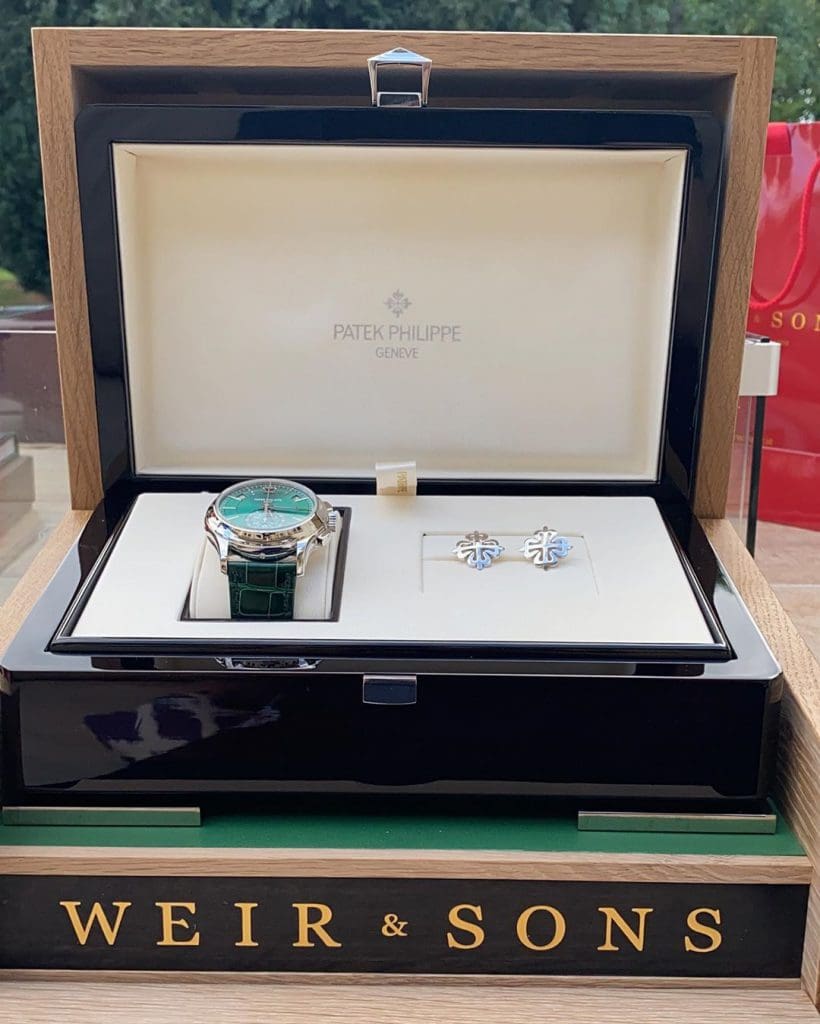 Conor McGregor’s new Patek Philippe with an Irish twist is the green-dialled platinum PP of dreams