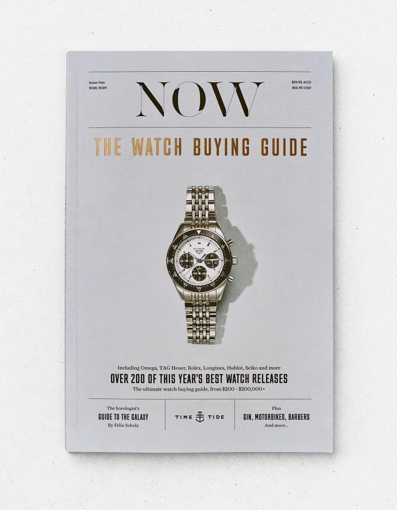 INTRODUCING: Time+Tide’s NOW Magazine Edition 1, now available in the shop