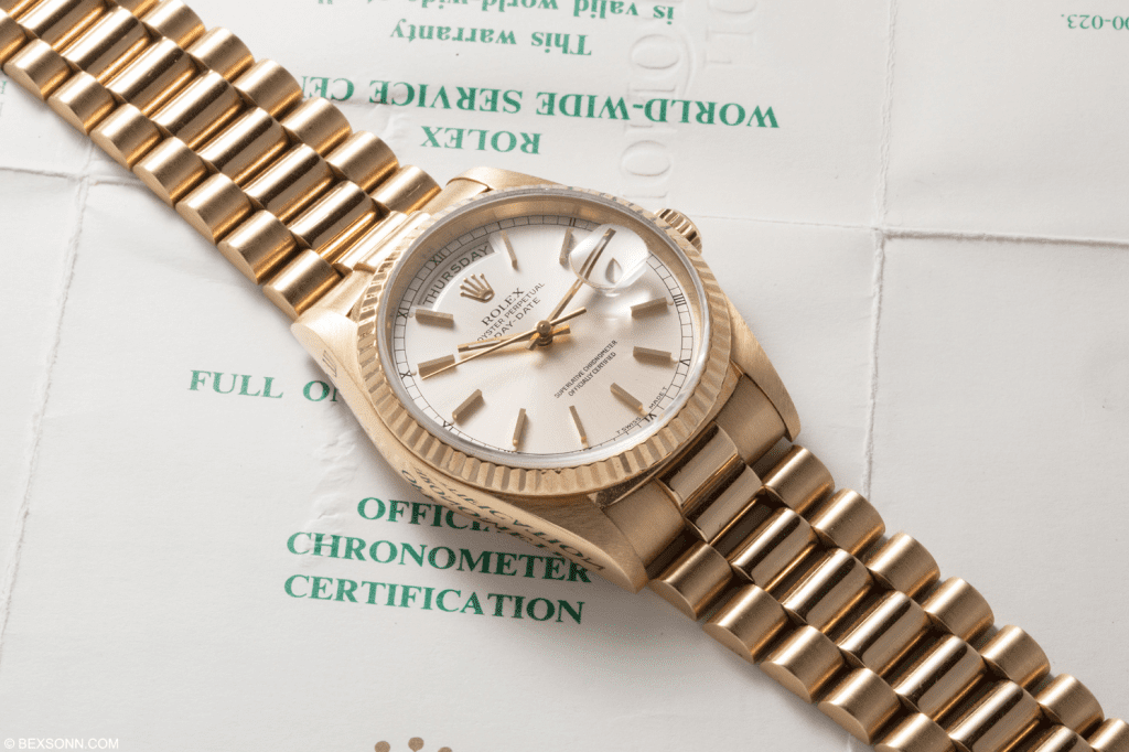 RECOMMENDED READING: Is the yellow gold Rolex Day-Date vulgar or virtuous?