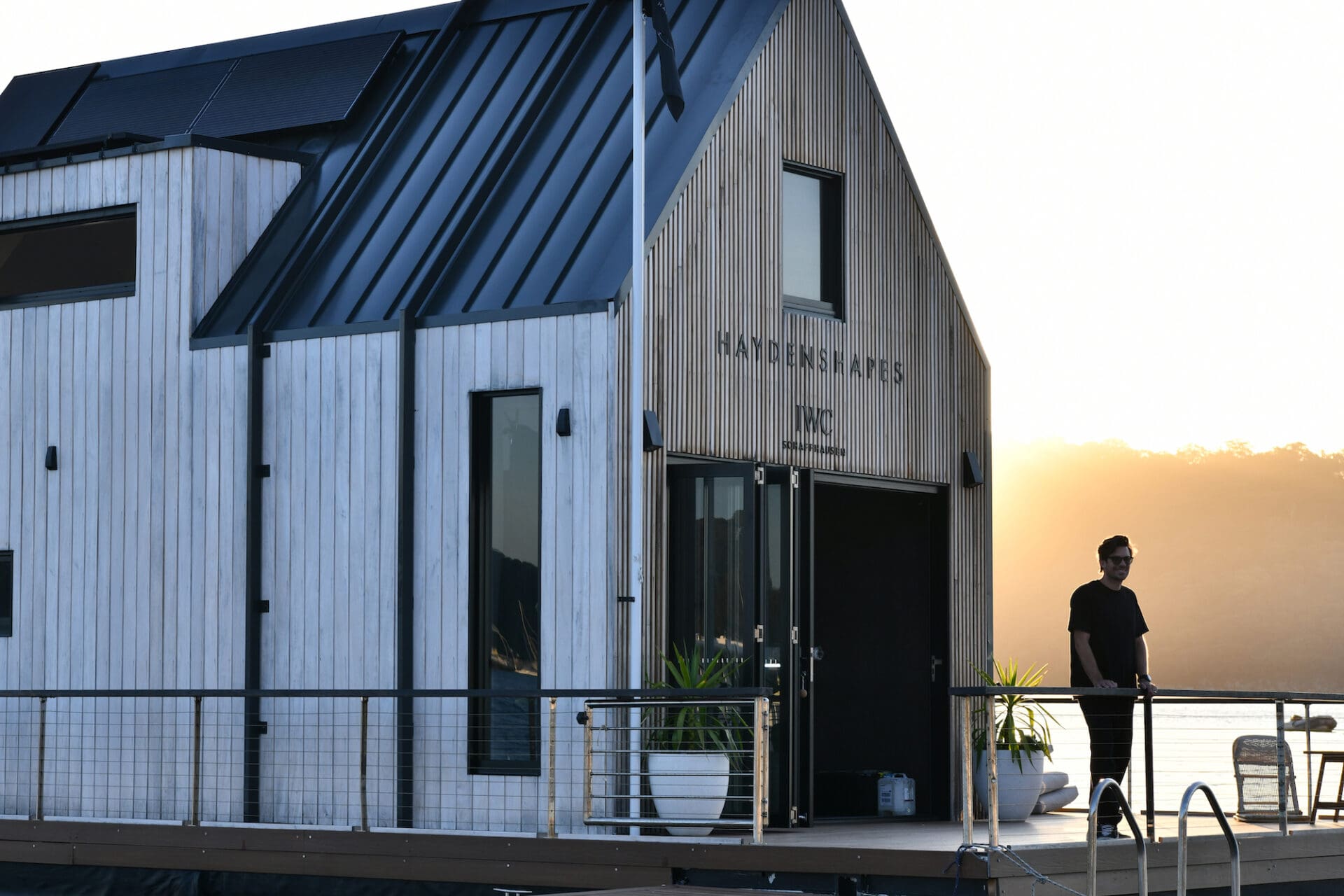 IWC ranked as top Swiss watch brand by WWF for reducing environmental impact, celebrates on tiny floating house