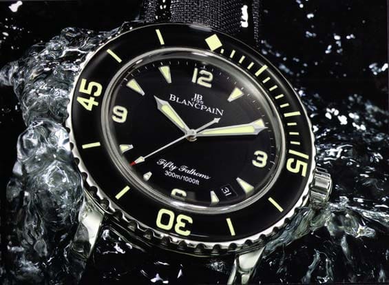 WATCH: The Blancpain Fifty Fathoms in its natural habitat. 