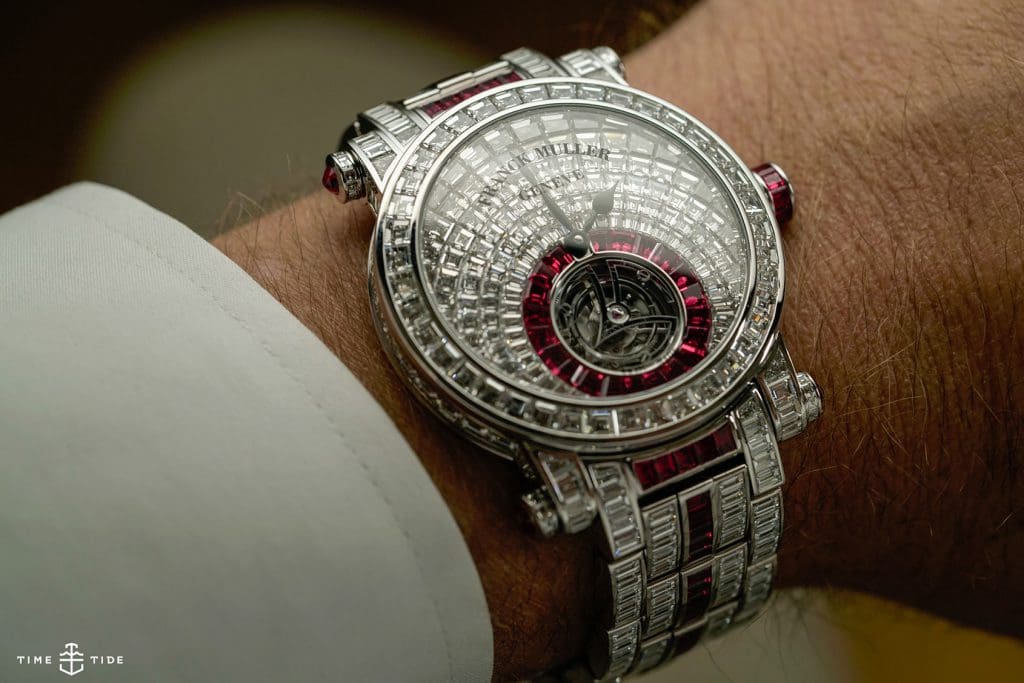 This is what $2,000,000 of diamond watch looks like – meet the Franck Muller Invisible Setting with rubies