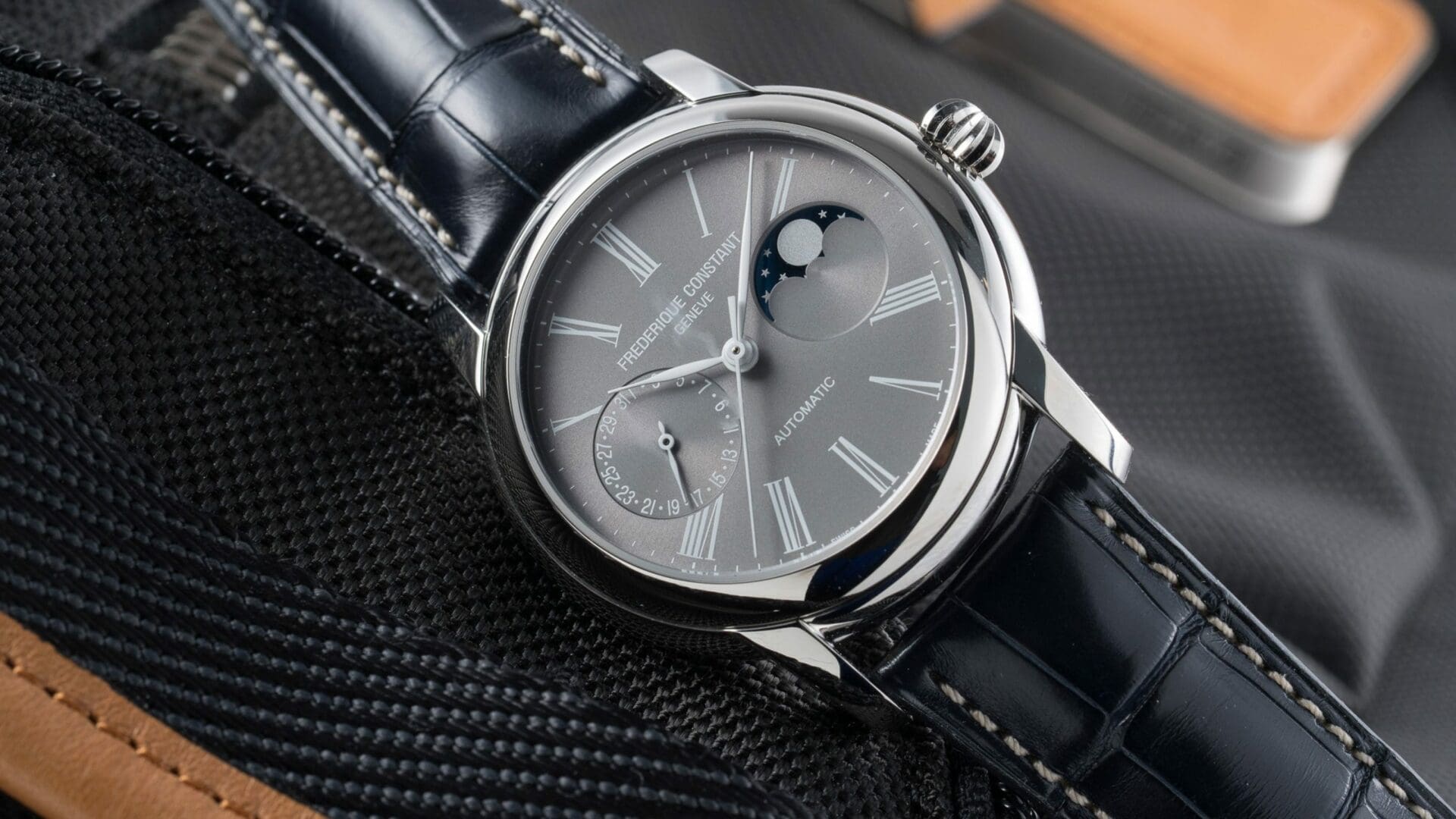 “Watch & Act!” Auction Item – Lot 15: A moon dance with Frederique Constant Classic Moonphase Manufacture