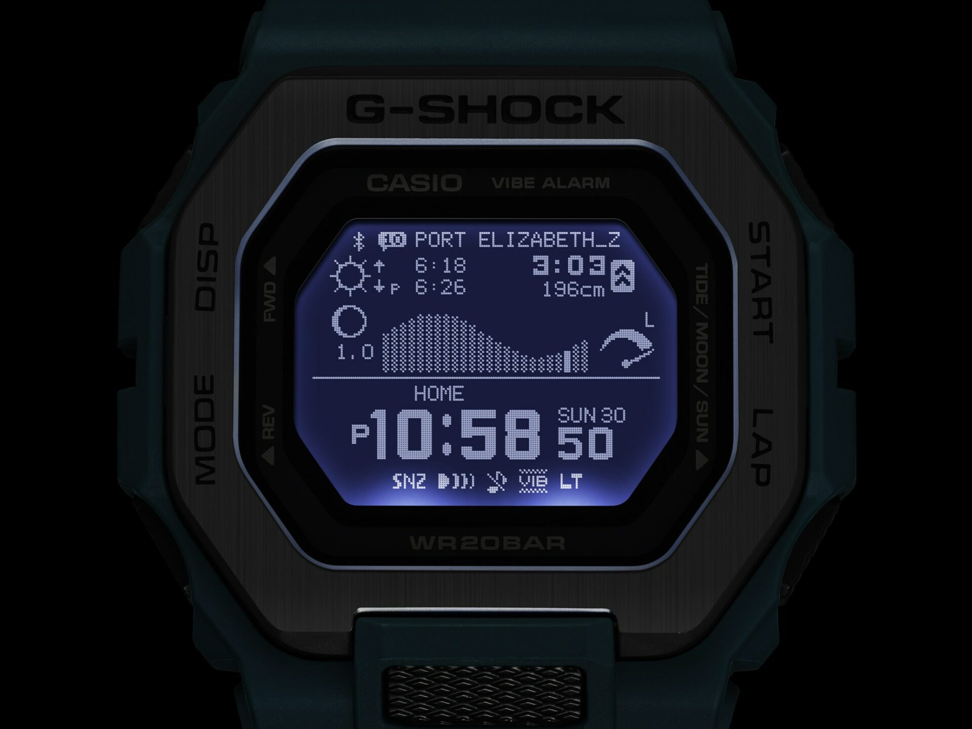 INTRODUCING: The G-Shock G-LIDE tells both time and tide, surfers rejoice