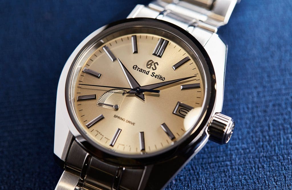 HANDS-ON: Grand Seiko Spring Drive SBGA373 and SBGA375 – blue and champagne dials added to the family