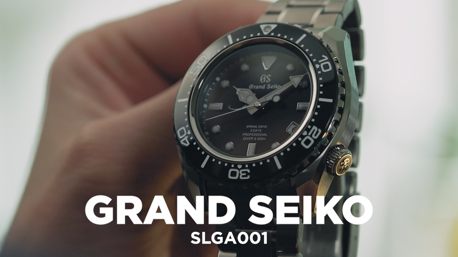 VIDEO: The Grand Seiko SLGA001 is big and brawny, but make no mistake, it has brains too