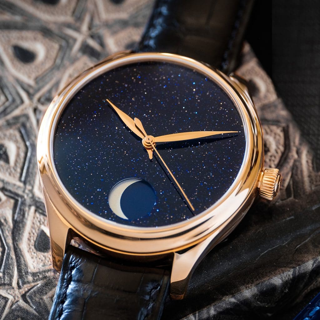 INTRODUCING: The H. Moser & Cie Endeavour Perpetual Moon Concept Aventurine