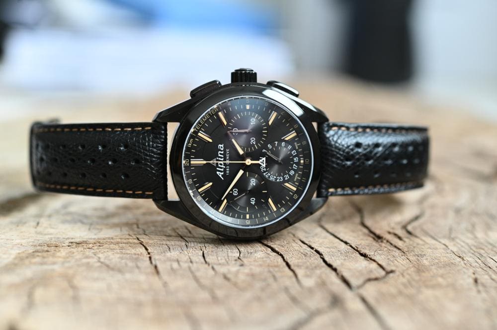 “Watch & Act!” Auction Item – Lot 14: The striking Alpina Manufacture Flyback Chronograph