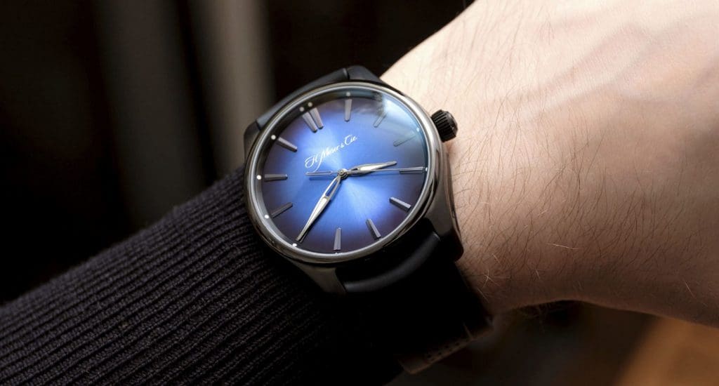 INTRODUCING: The H. Moser & Cie. Pioneer Centre Seconds Funky Blue Black Edition