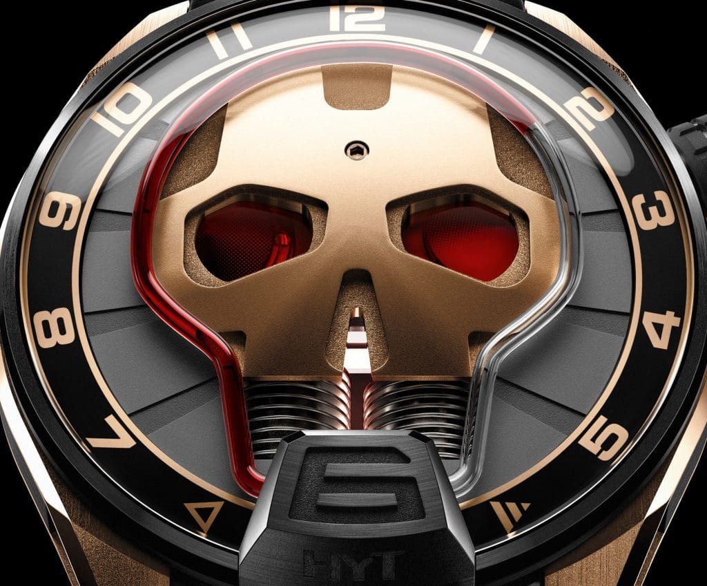 NEW MODEL: The HYT Skull Watch