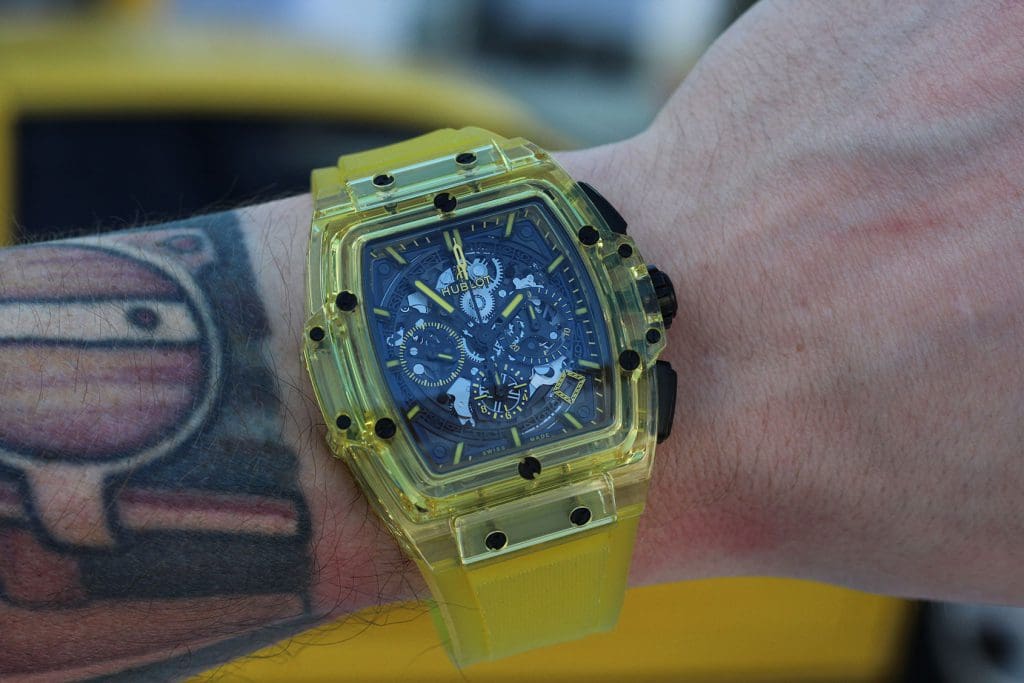 HANDS-ON: The Hublot Spirit of Big Bang Yellow Sapphire – the not so mellow yellow