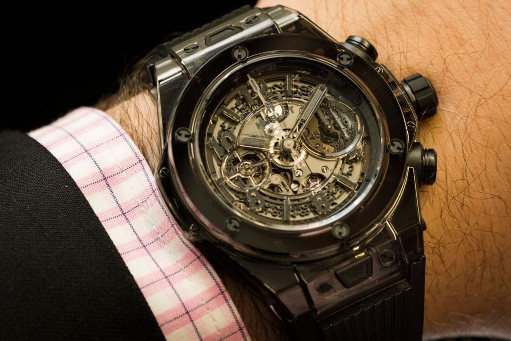 GONE IN 60 SECONDS: Smoke and mirrors – the Hublot Big Bang All Black Sapphire