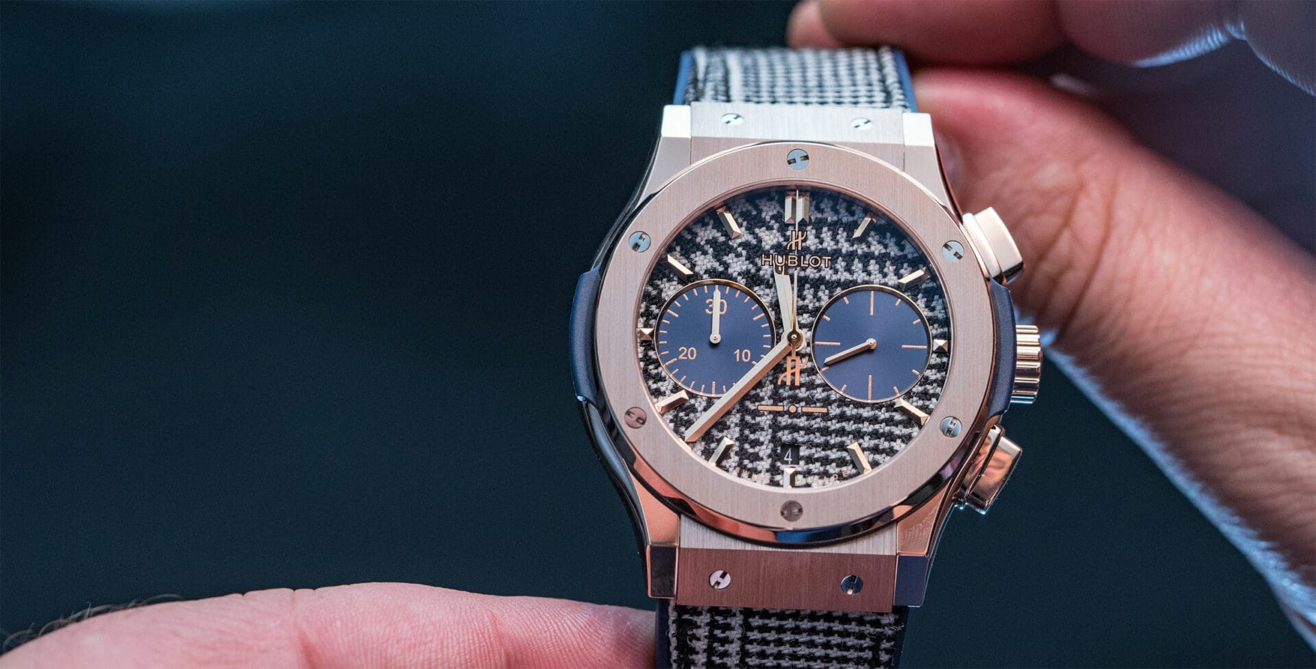 HANDS-ON: Hublot takes matching your watch to your suit to the next level with the Classic Fusion Italia Independent