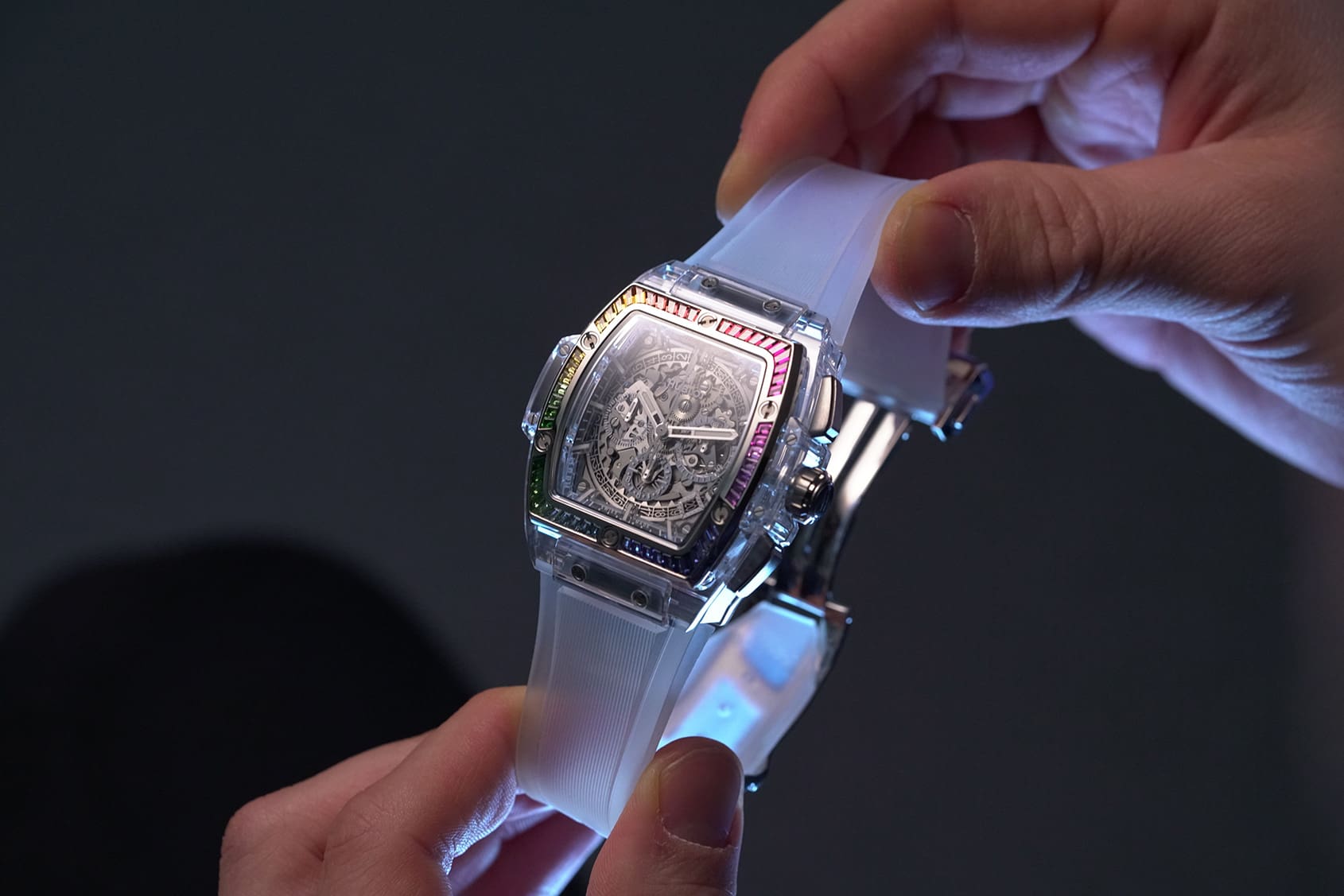 VIDEO: Not for the faint-hearted – Hublot’s Spirit of Big Bang Sapphire Rainbow