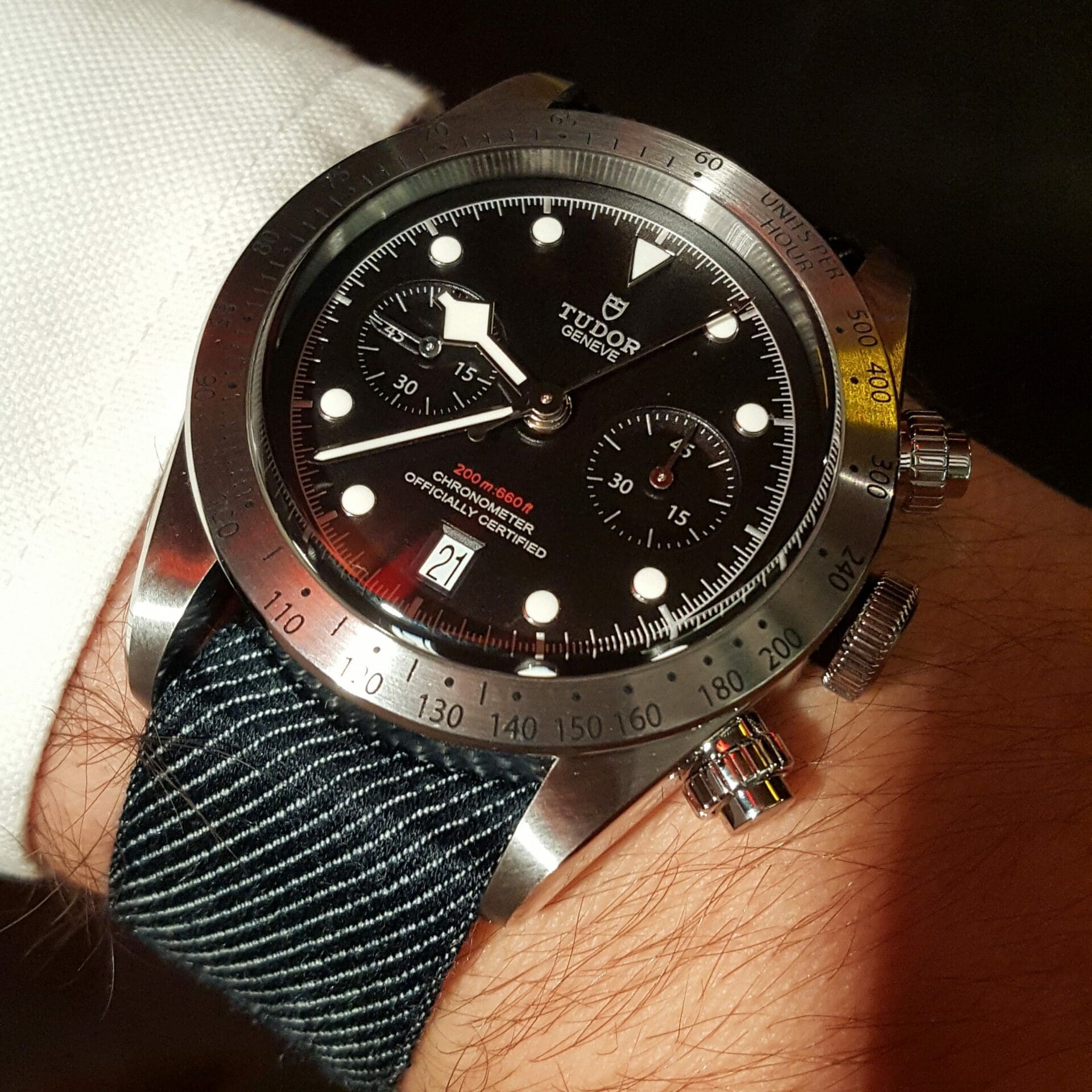 BREAKING: 5 photos that will help you decide where you stand on the new Tudor Black Bay Chrono