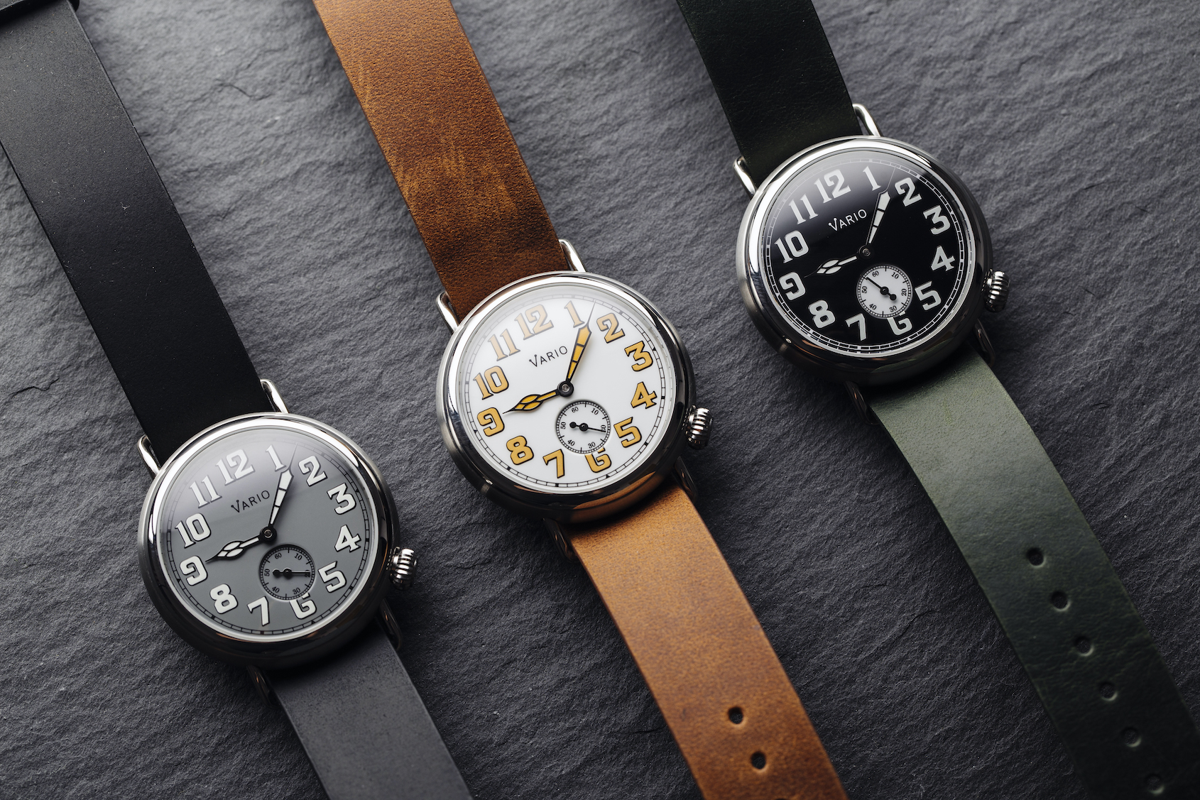 MICRO MONDAYS: Vario modernises the first wristwatch with their 1918 Trench line