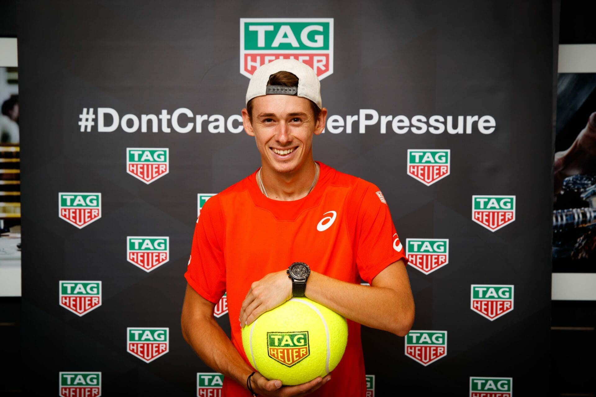 “We want to take the top guys down,” says new TAG Heuer tennis ambassador Alex De Minaur