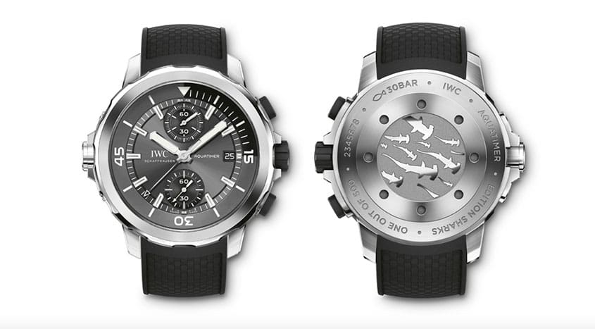 INTRODUCING: IWC proves they aren’t afraid of the deep with the Aquatimer Chronograph Edition ‘Sharks’