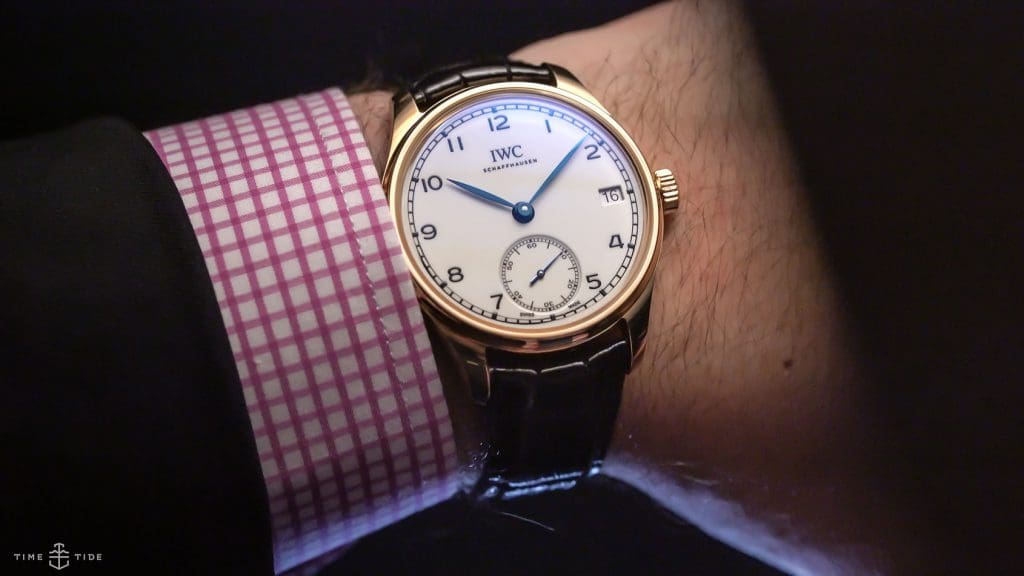 HANDS-ON: The IWC Portugieser Hand-Wound Eight Days Edition “150 Years”