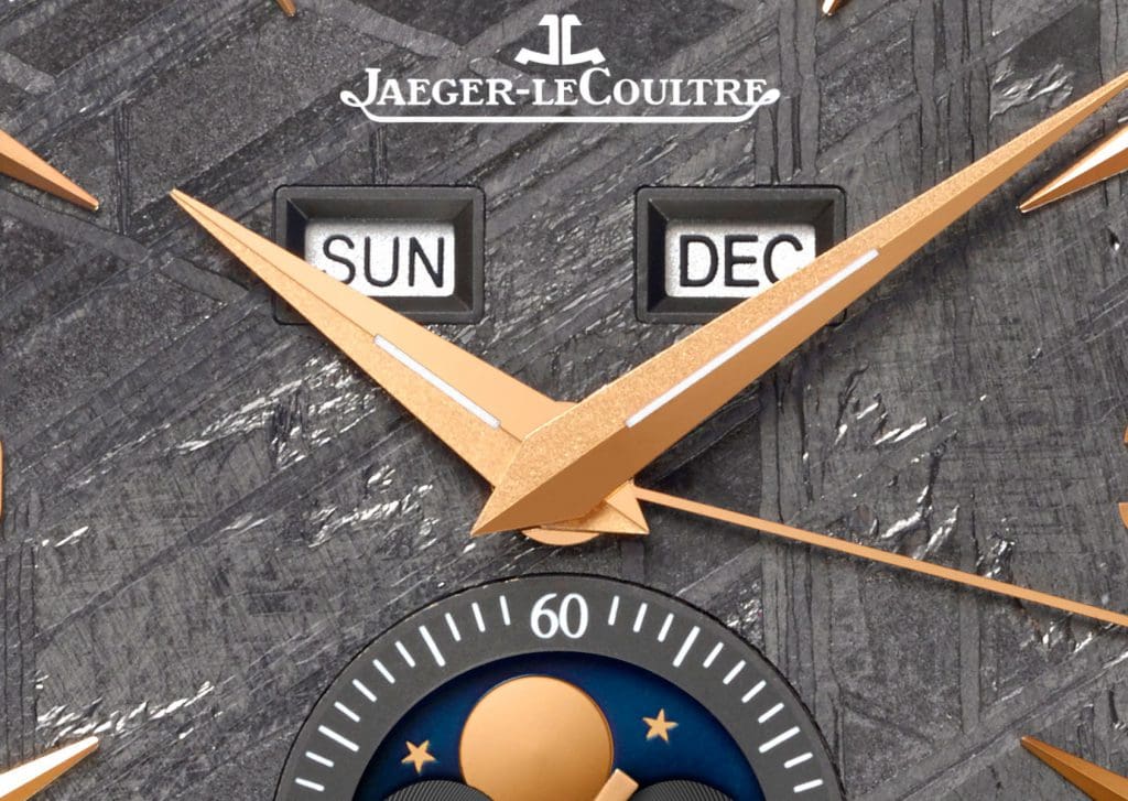 PRE-SIHH: The JLC Master Calendar with Meteorite dial.