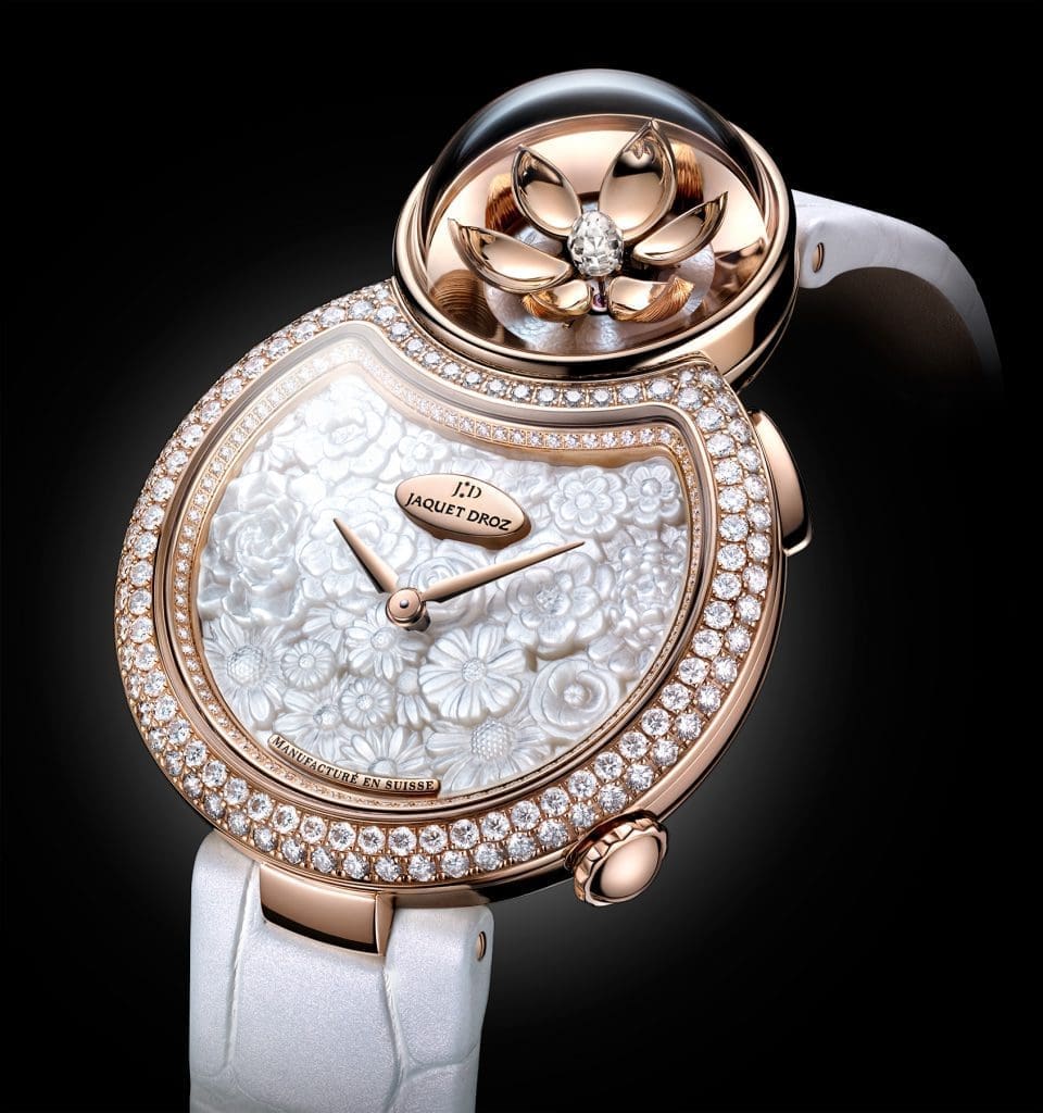 INTRODUCING: The Jaquet Droz Lady 8 Flower and the Lady 8 Petite
